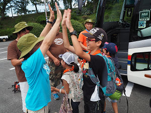 夏休み子どもサマーキャンプ2015「長野・森と川のコース」4日目