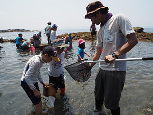 夏休み子どもサマーキャンプ2015「千葉・海と岬のコース」2日目