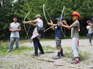 夏休み子どもサマーキャンプ2015「群馬・山とテントのコース」2日目