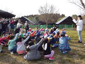 春休み子どもキャンプ2017（千葉・アウトドアコース）1日目