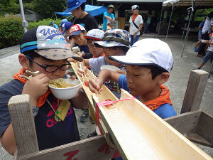 夏休み子どもキャンプ2017「長野・川と森のコース」3日目