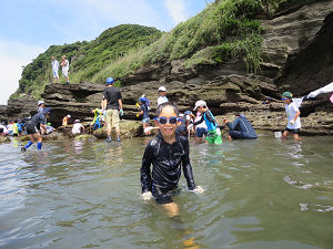 夏休み子どもキャンプ2017「千葉・海と岬のコース」2日目