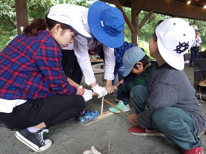 夏休み子どもサマーキャンプ2018「群馬・山とテントのコース」3日目