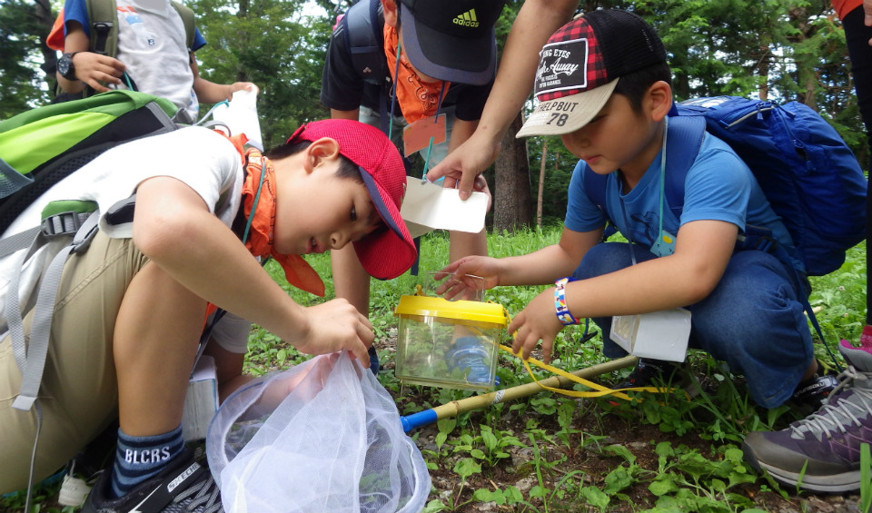 夏休み子どもサマーキャンプ2019「長野・川と森のコース」1日目