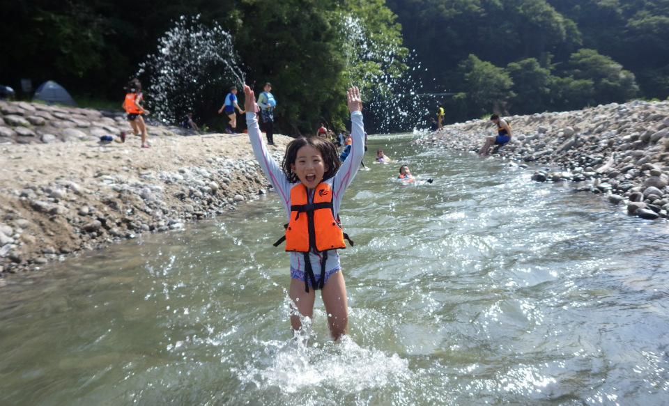 夏休み子どもサマーキャンプ2019「長野・川と森のコース」3日目