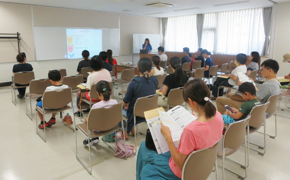 夏休み子どもサマーキャンプ2019の第2回保護者事前説明会を行いました！