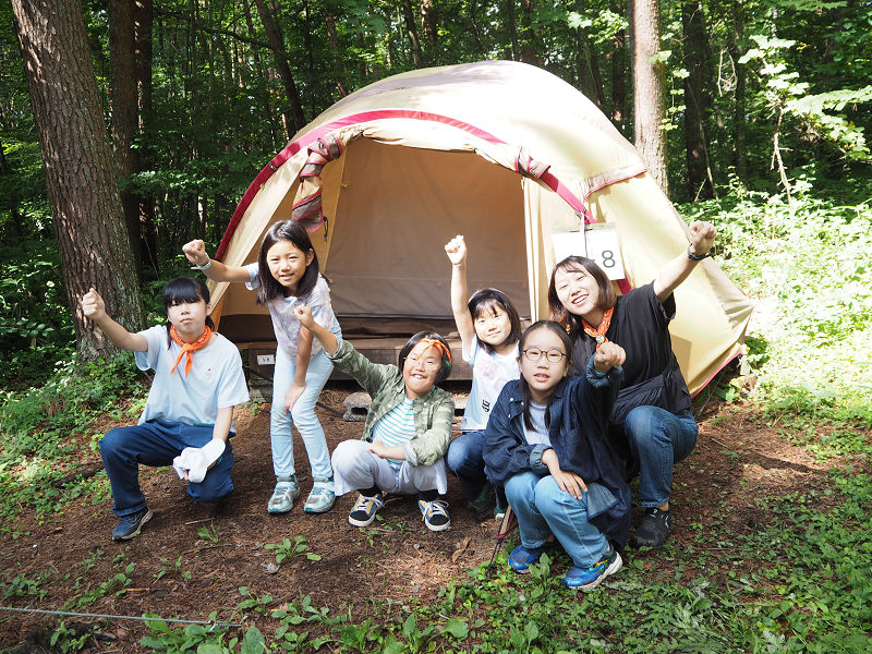 夏休み子どもサマーキャンプ：本格アウトドアコース