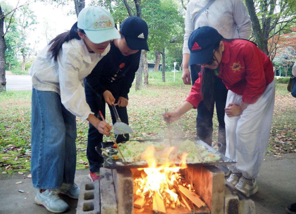 2025年10月19日「食材ゲットだぜ！バーベキュー大作戦～アウトドアクッキングをおいしく楽しもう！」活動報告