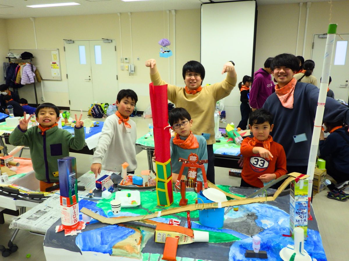 ボクらのまちを作って遊ぼう！～建物や乗り物をデザインしよう！